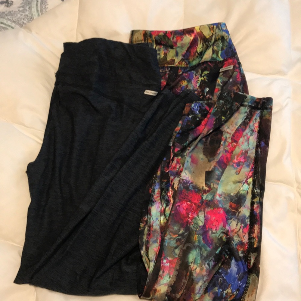 Two pair Danskin athletic pants